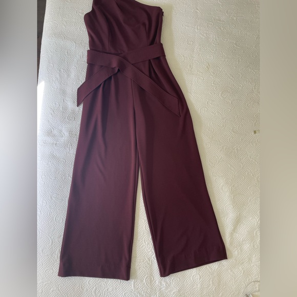 Jumpsuit, one shoulder with wide legs. Antonio Melani - Picture 4 of 8